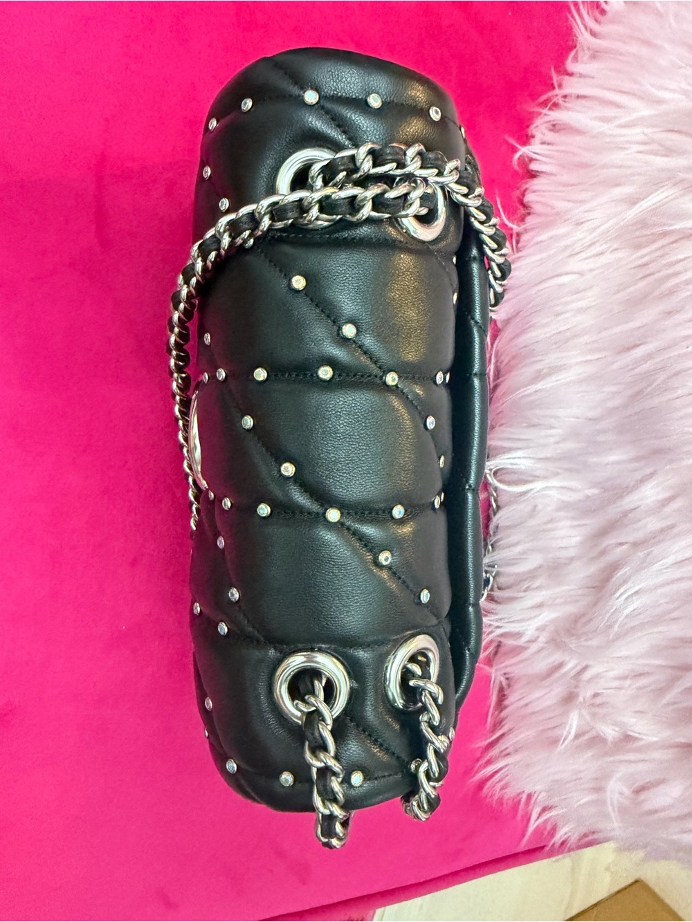 Coach Black Quilted Leather Crossbody - Picture 5 of 11
